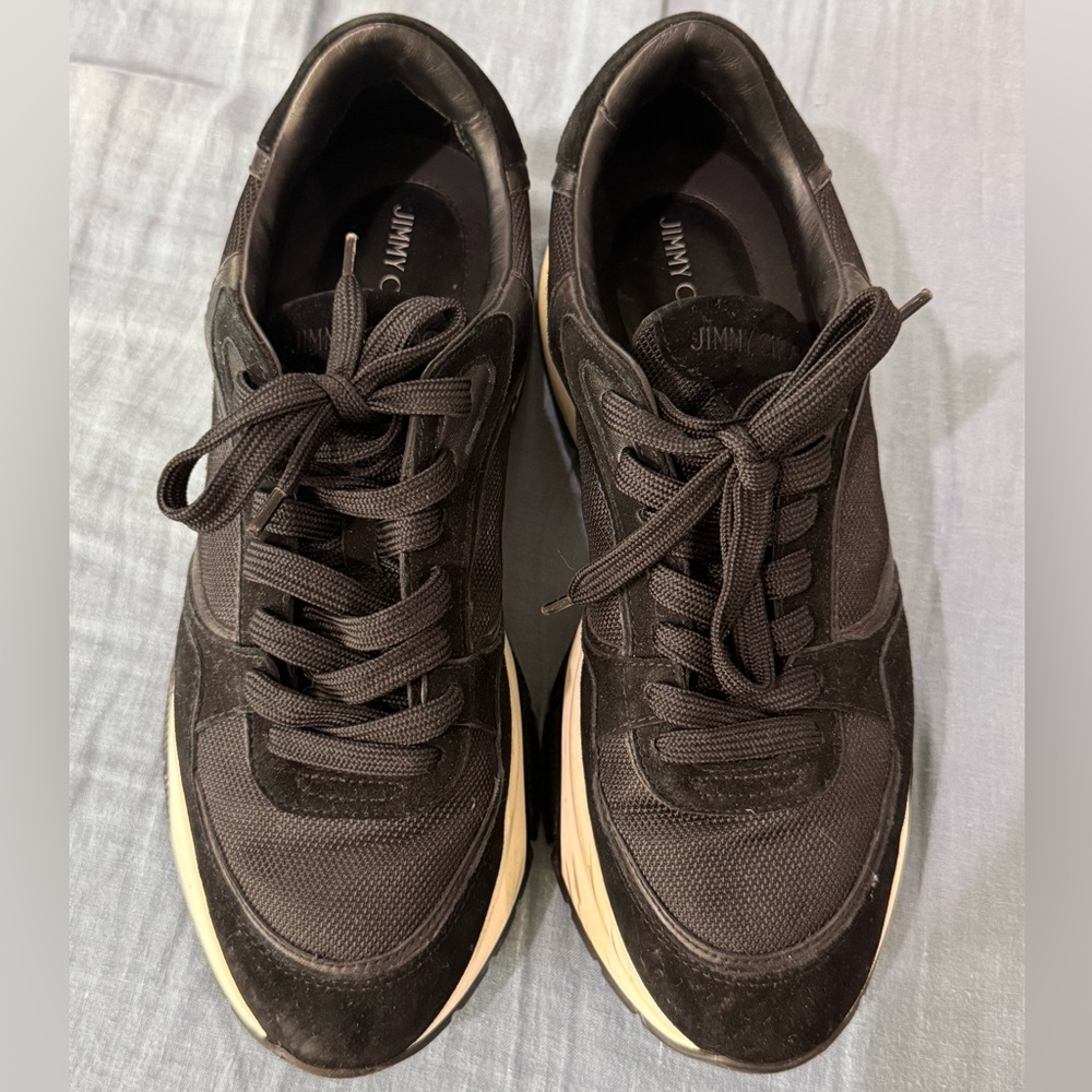 Jimmy Choo Black suede Men's Sneakers 11.5 (45)